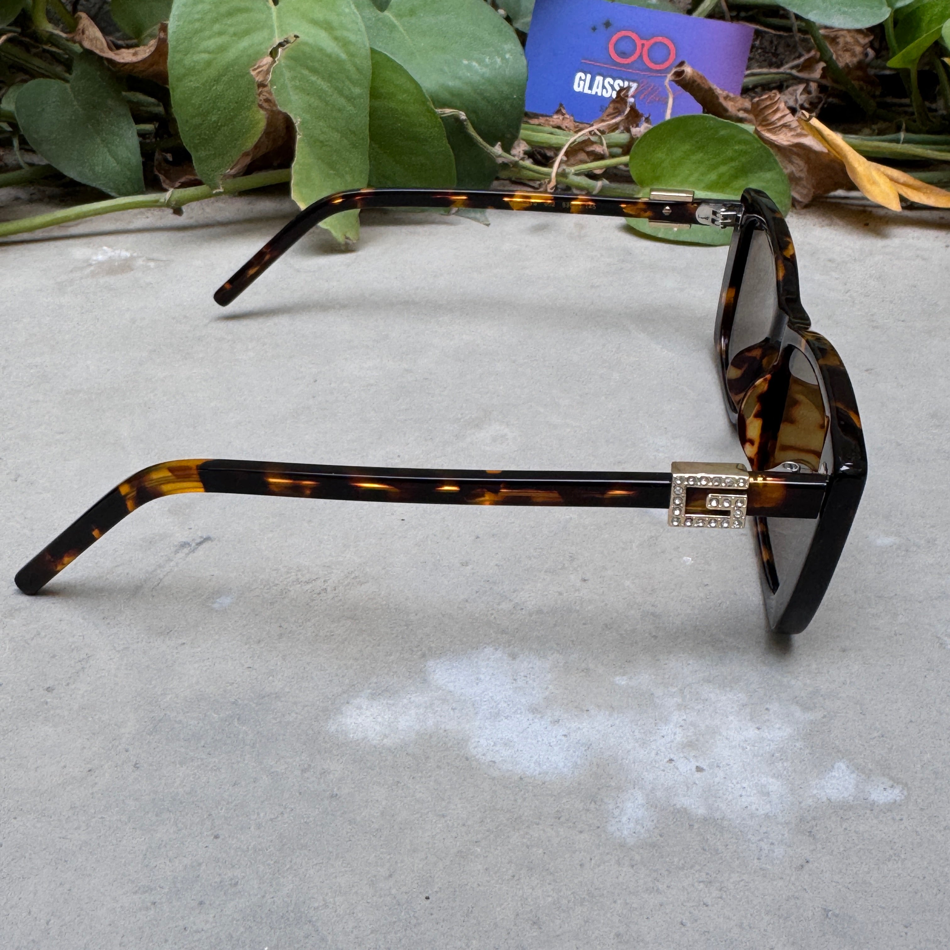 Gucci – 168 - 53 - Tortoise Brown – Acetate - Sunglasses – Ladies - Premium