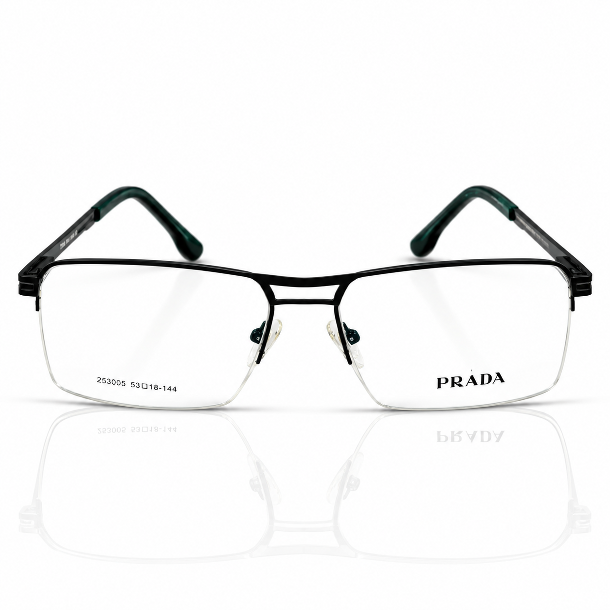 Prada – 253005 – 53 - Black – Metal – Optics - Unisex