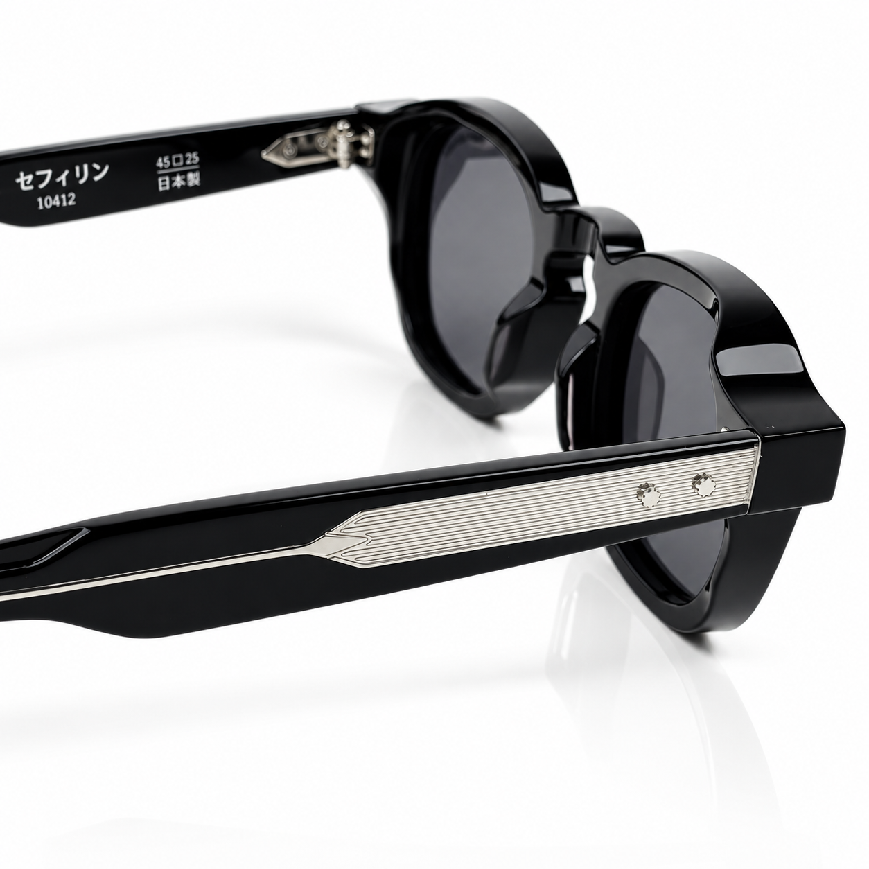 Jacques Marie Mage – ZEPHIRIN – 44 – Black – Acetate – Sunglasses – Unisex - Premium
