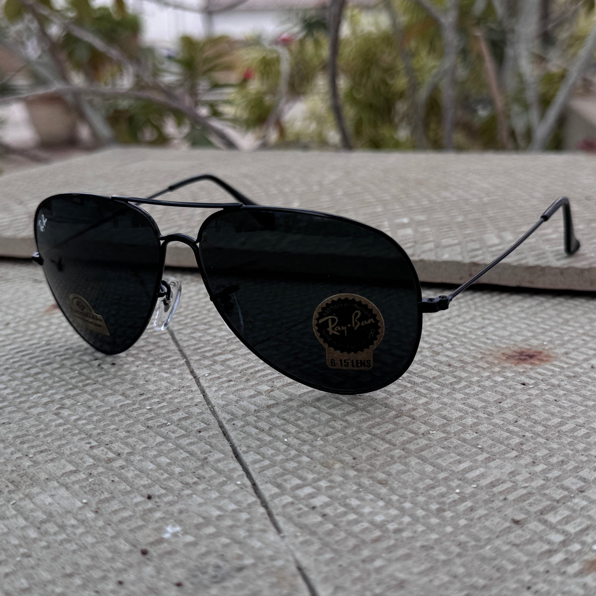 Rayban – 3035 – 62 – Black – Metal – Sunglasses – Unisex - Premium