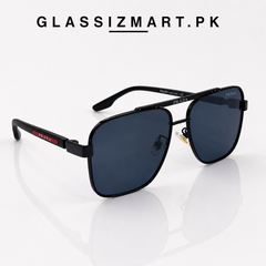 Prada – SPR52YS - 54 – Black – Metal – Sunglasses