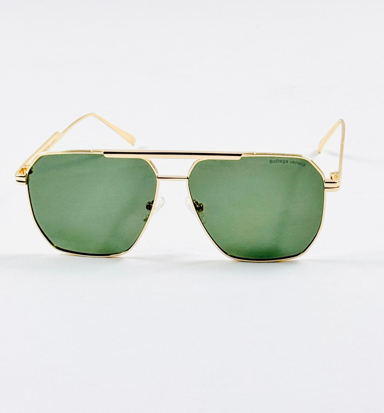 Bottega Veneta – 3310 – 60 – Golden Green – Metal – Sunglasses – Unisex