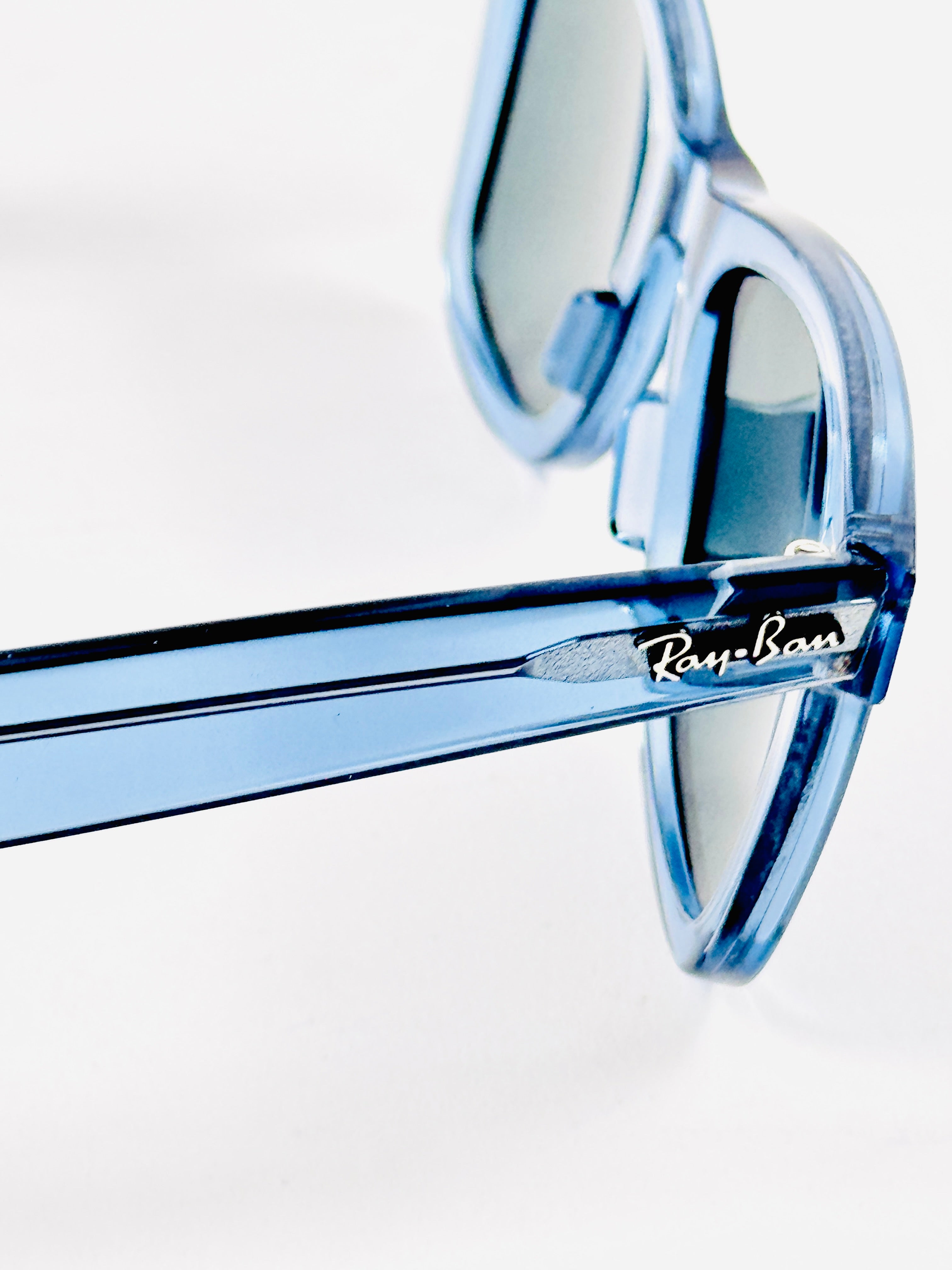 RayBan – 2140 – 50 – Blue Black –  Acetate- Sunglasses – Unisex - Premium