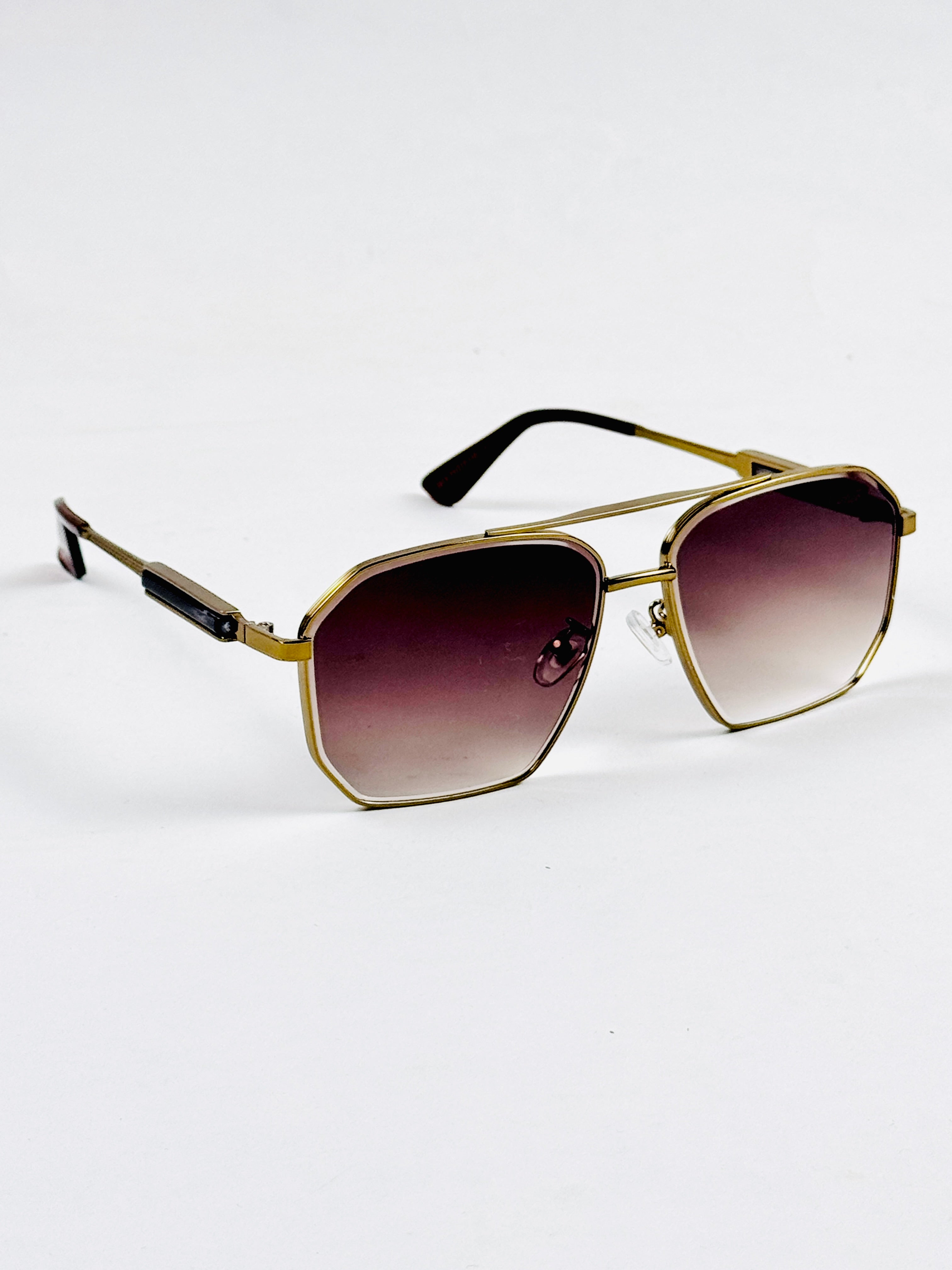 Cartier – 2674 – 53 – Brown – Metal – Sunglasses – Unisex