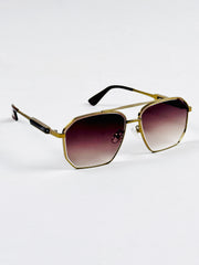 Cartier – 2674 – 53 – Brown – Metal – Sunglasses – Unisex