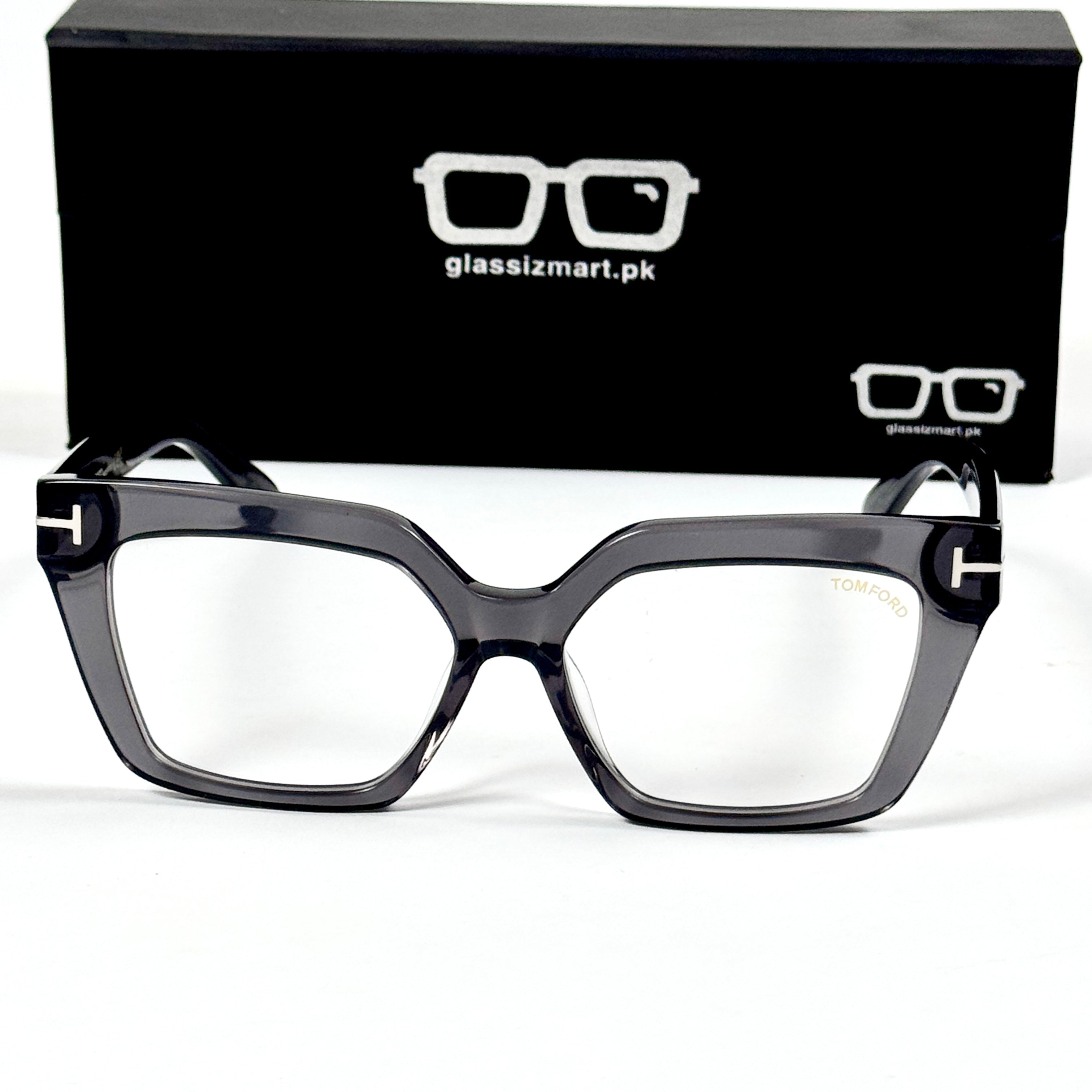 Tom Ford – 1030 – 53 – Grey –  Acetate - Optics – Unisex - Premium