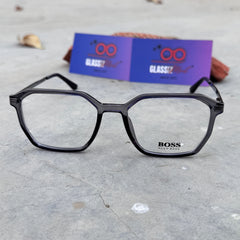 Boss – 2415 – 53 – Grey - Acetate- Metal - Optics – Unisex - Premium