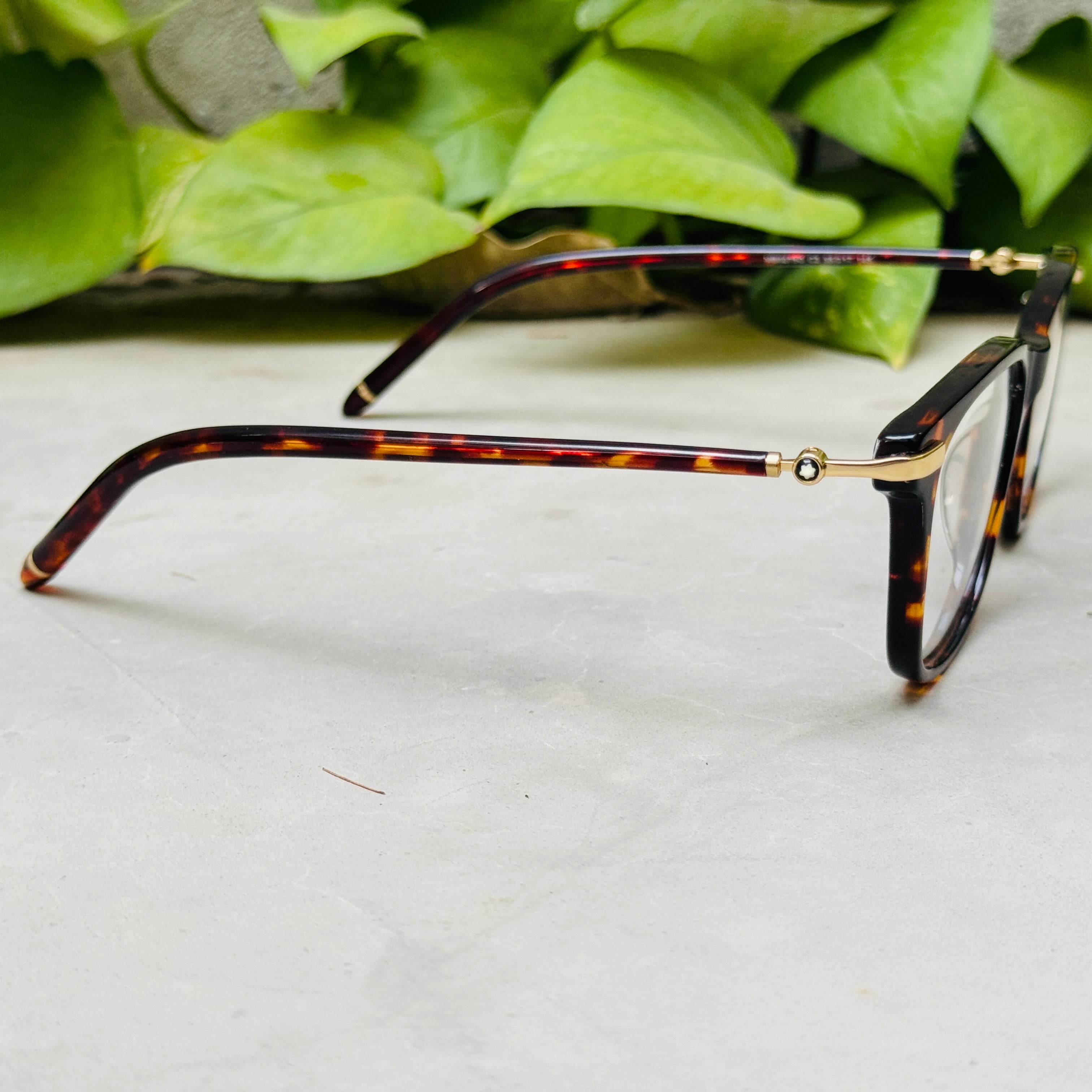 Mont Blanc – 2750 – 55 – Tortoise –  Acetate - Optics – Unisex - Premium
