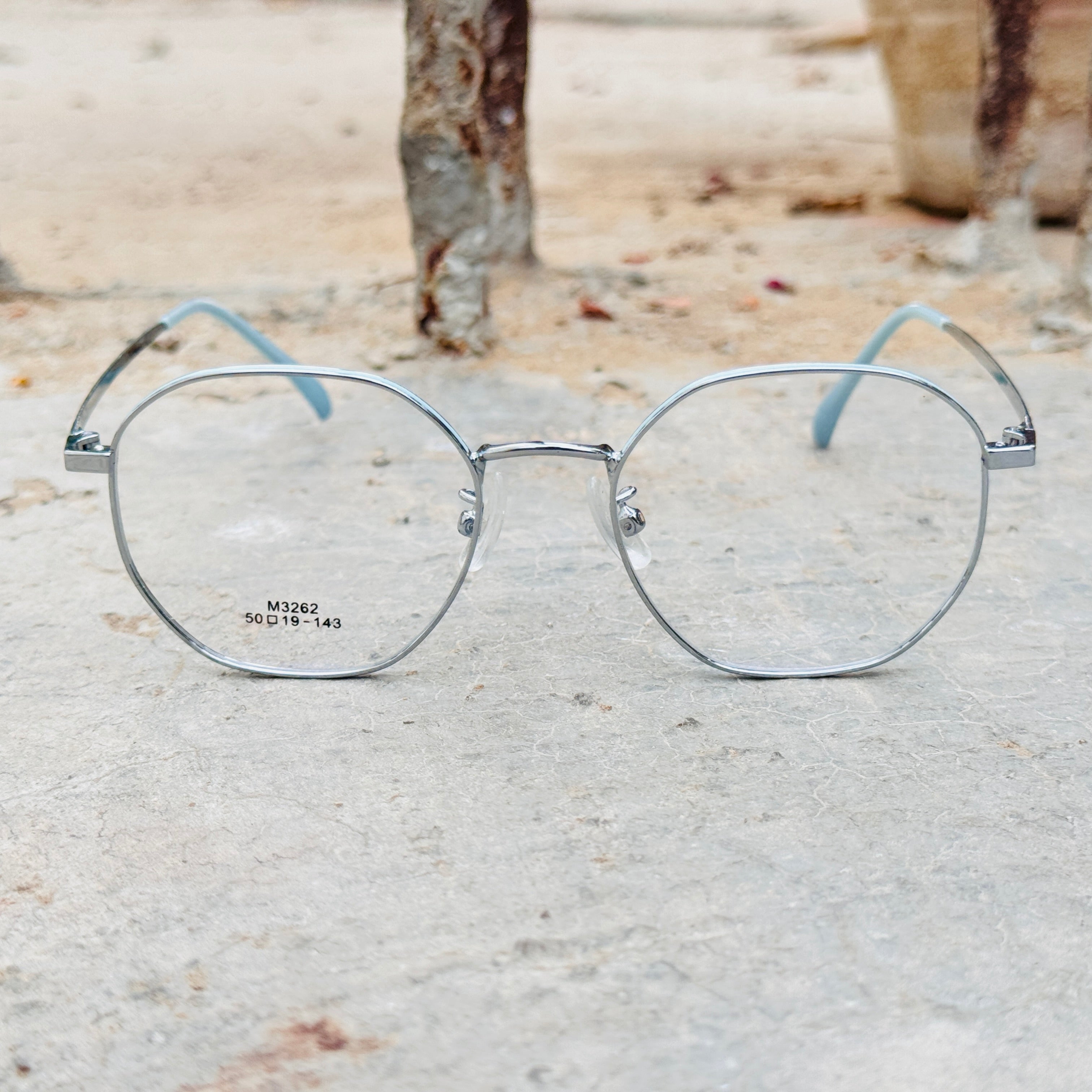 Dior – 3262 – 50 - Silver – Metal – Optics – Unisex