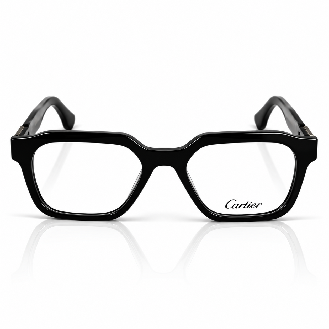 Cartier – 25266 – 52 – Black –  Acetate- Optics – Unisex - Premium