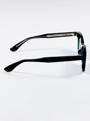 Moscot - 6217 – 52 – Black Blue – Acetate – Sunglasses – Unisex