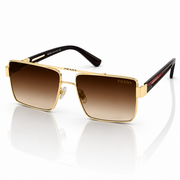 Prada – PR78 – 59 – Golden Brown Gradient – Metal – Sunglasses – Unisex