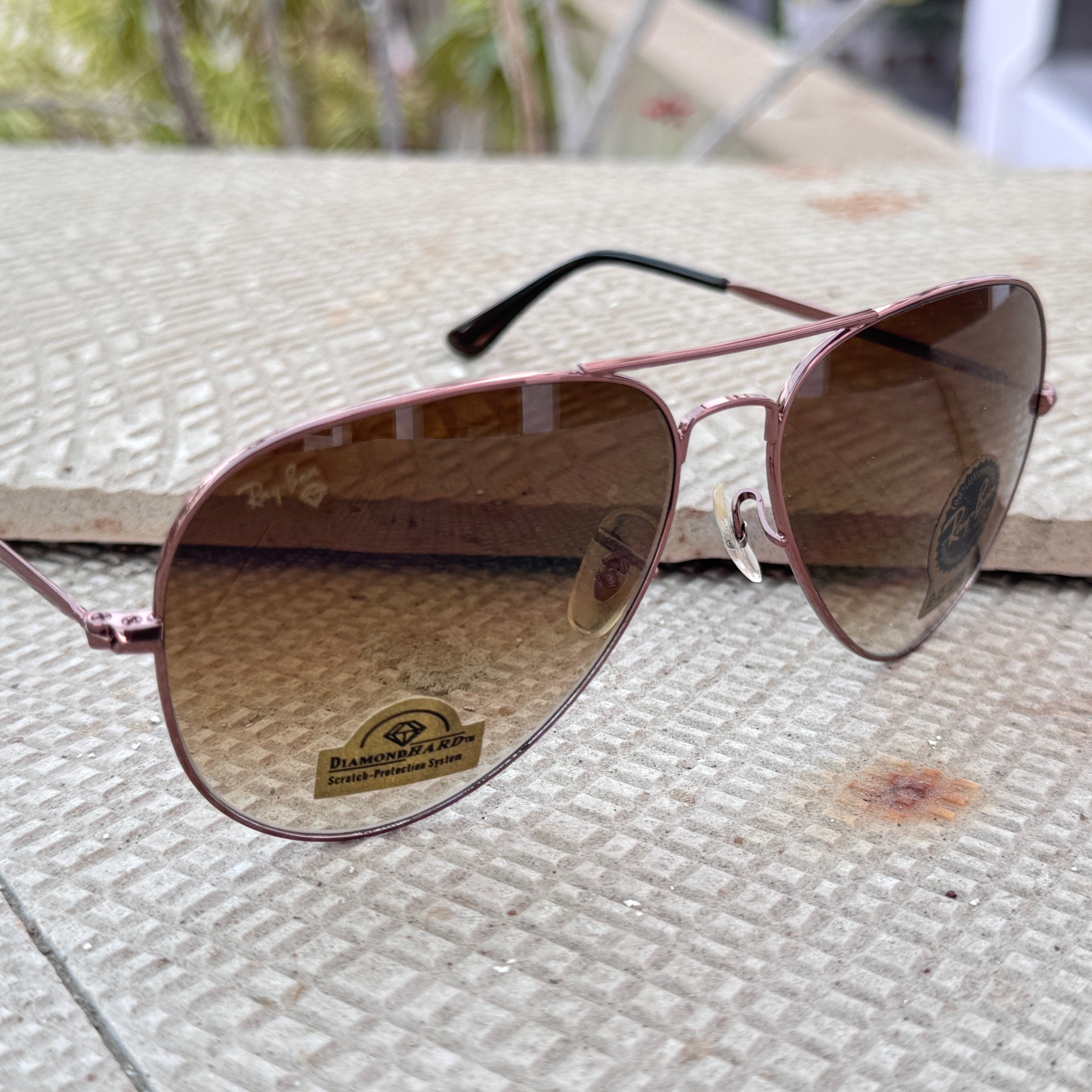 Rayban – 3035 – 62 – Brown – Metal – Sunglasses – Unisex - Premium