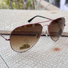 Rayban – 3035 – 62 – Brown – Metal – Sunglasses – Unisex - Premium