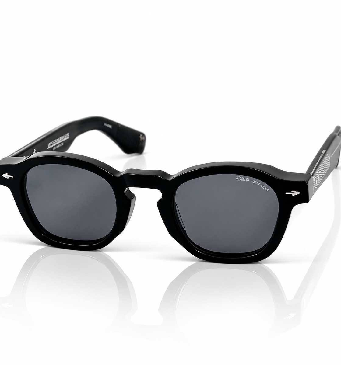 Jacques Marie Mage – ZEPHIRIN – 44 – Black – Acetate – Sunglasses – Unisex - Premium