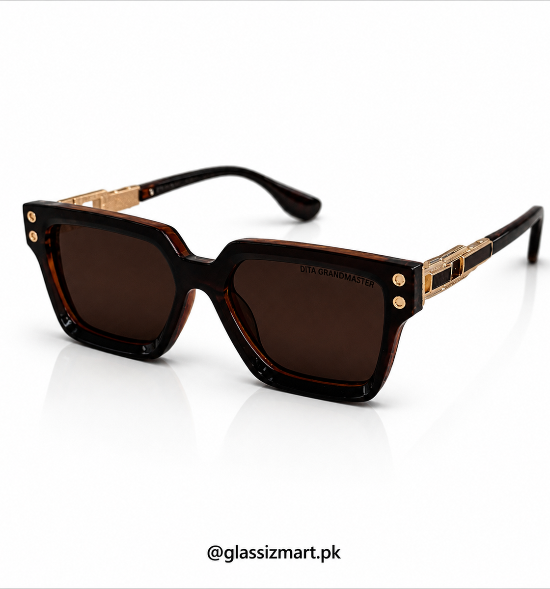 Dita – 98311 – 56 – Brown – Acetate – Sunglasses – Unisex