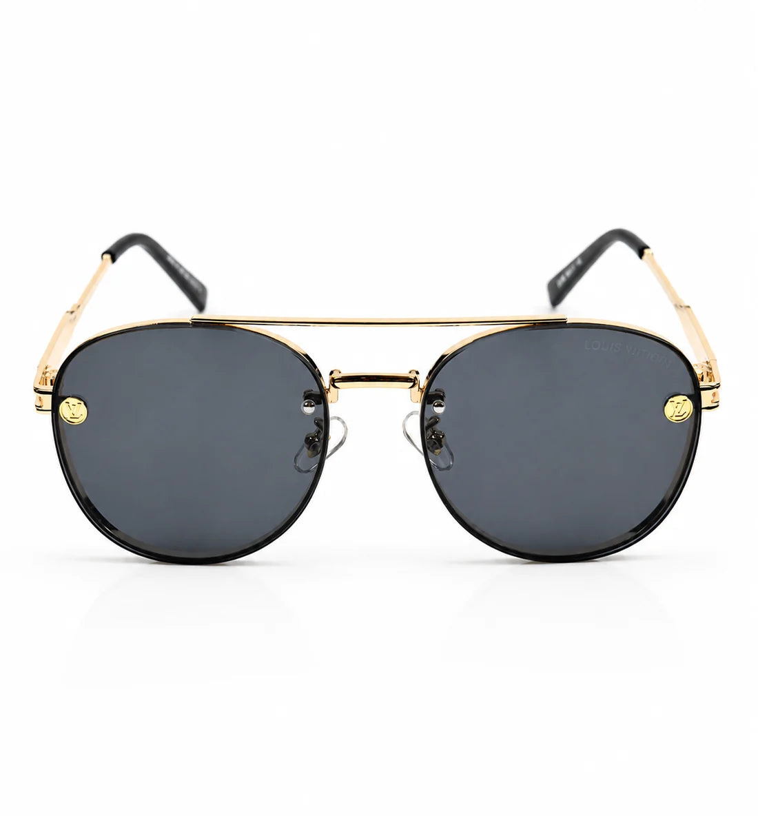 Louis Vuitton – 22296 - 56 – Golden Black – Metal - Sunglasses – Unisex