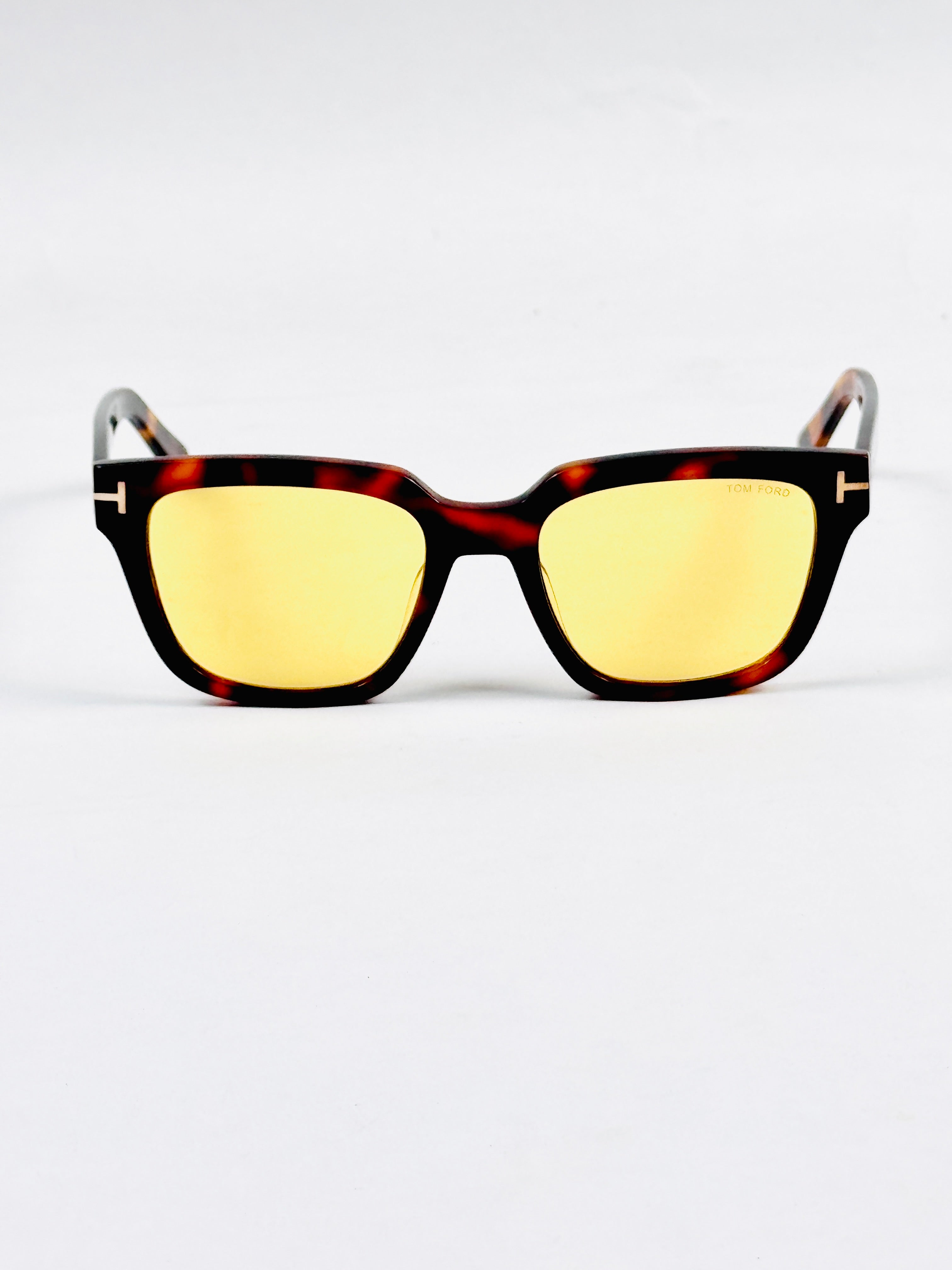 Tom Ford – 6027 - 52 – Tortoise Yellow –  Acetate - Sunglasses – Unisex - Premium