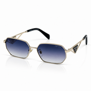 Prada – PRA51S - 58 – Silver Black – Metal - Sunglasses – Unisex - Premium