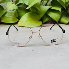 Mont Blanc – 90439 – 54 – Golden Black –  Metal - Optics – Unisex