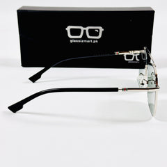 Gucci – 6143 – 56 – Silver Green – Metal – Sunglasses – Unisex