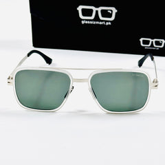 ICI BERLIN – Z8023 – 56 – Transparent Green –  Metal - Sunglasses – Unisex