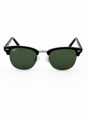 Ray Ban – 3016 – Clubmaster – Silver Green – Sunglasses - Premium