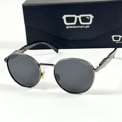 Prada – 56ZS – 54 – Grey Black – Metal – Sunglasses – Unisex