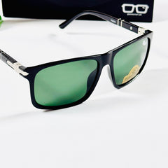Persol – 4229 - 52 - Black Green – Acetate - Sunglasses – Unisex