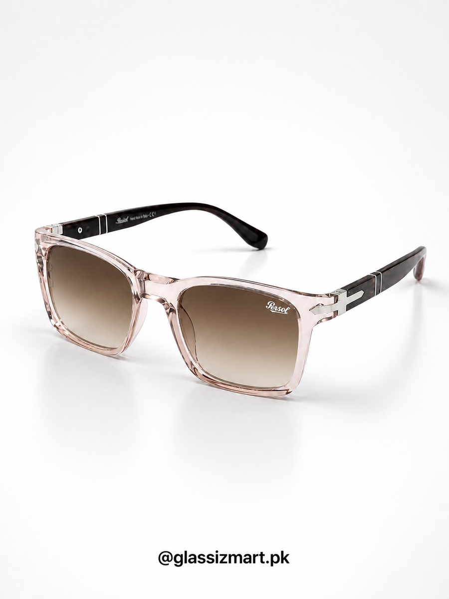 Persol – 3272 - 56 - Transparent Brown – Acetate - Sunglasses – Unisex