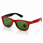 RayBan – 2132 – 55 – Red Green –  Acetate- Sunglasses – Unisex