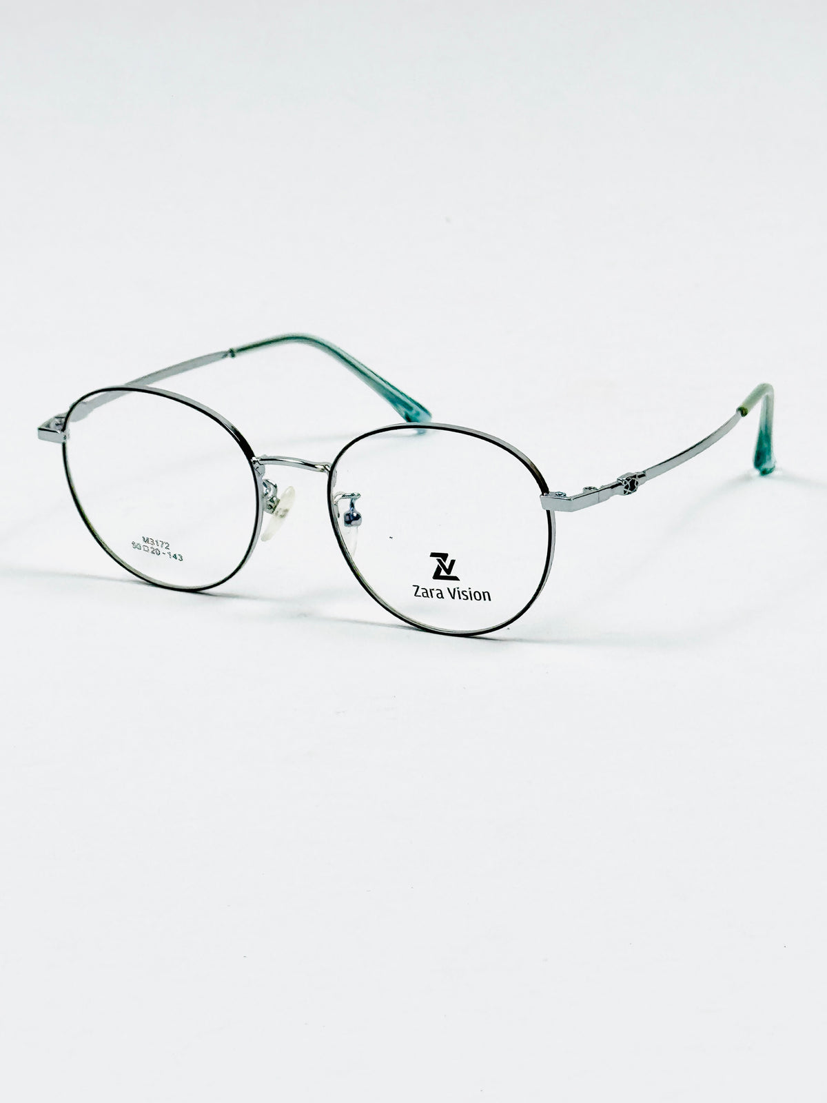 Dior – 3172 – 50 - Silver Black – Metal – Optics – Unisex