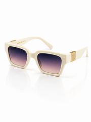 Burberry’s - 9017 – 50 – White Pink – Acetate – Sunglasses – Unisex