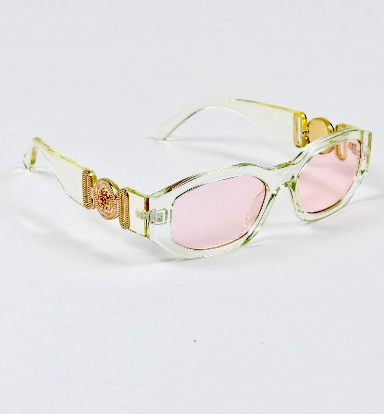 Versace – 52024 - 53 – Green Pink – Acetate - Sunglasses – Unisex