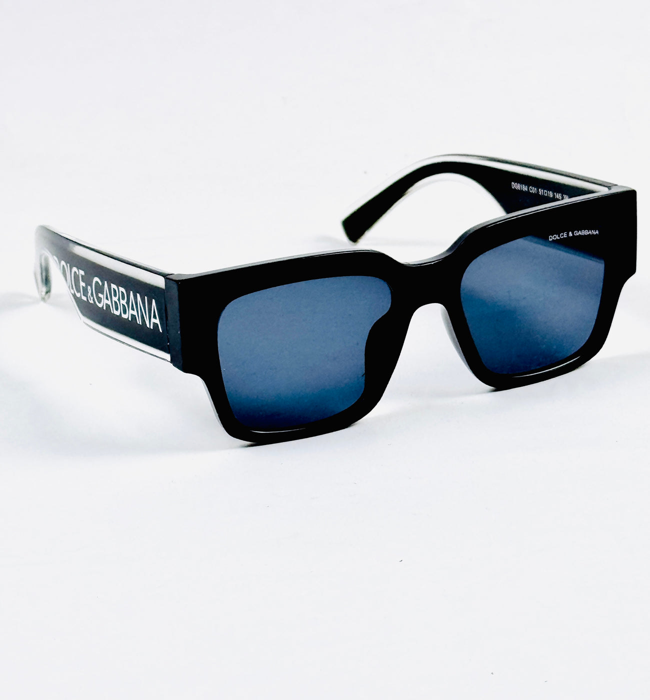 Dolce & Gabbana – 6184 – 51 – Black – Acetate – Sunglasses – Unisex