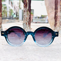 Moscot – 6045 – 48 - Blue – Acetate  – Sunglasses - Unisex