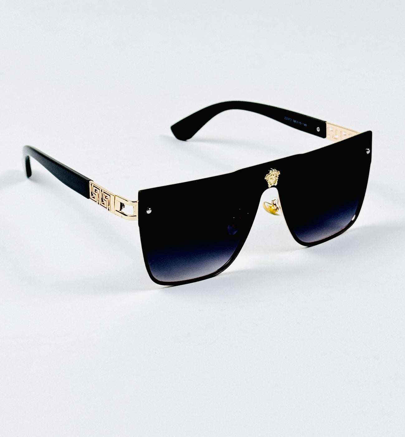 Versace – 22372 – 58 – Golden Black Gradient – Metal – Sunglasses – Unisex