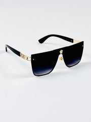 Versace – 22372 – 58 – Golden Black Gradient – Metal – Sunglasses – Unisex