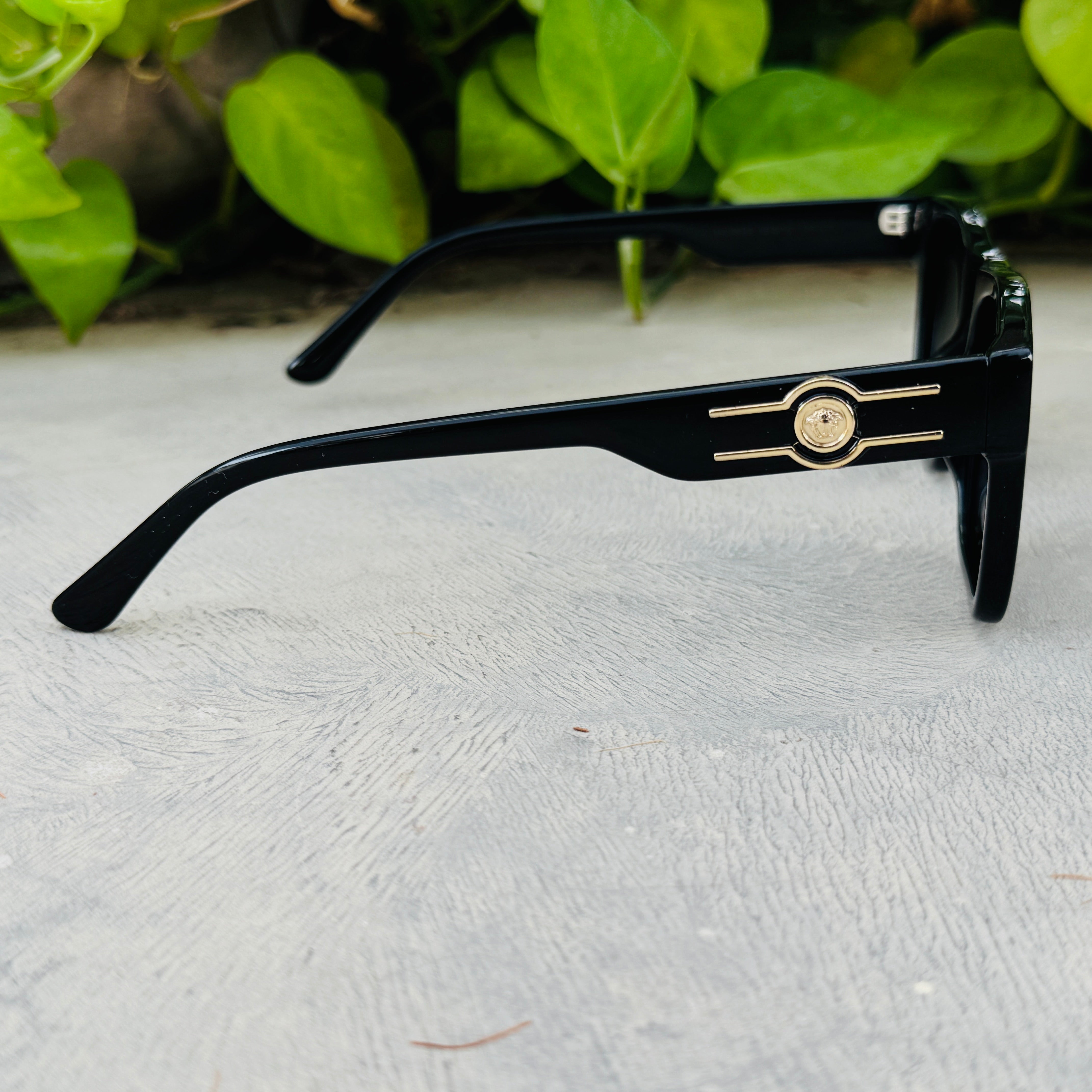 Versace – 3003 - 55 – Black – Acetate - Sunglasses – Unisex - Premium