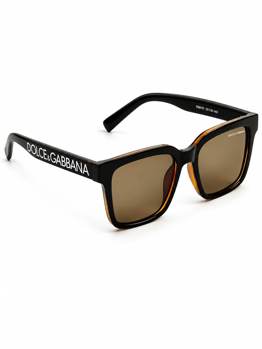 Dolce & Gabbana – 5101 - 53 – Brown – Acetate - Sunglasses – Unisex