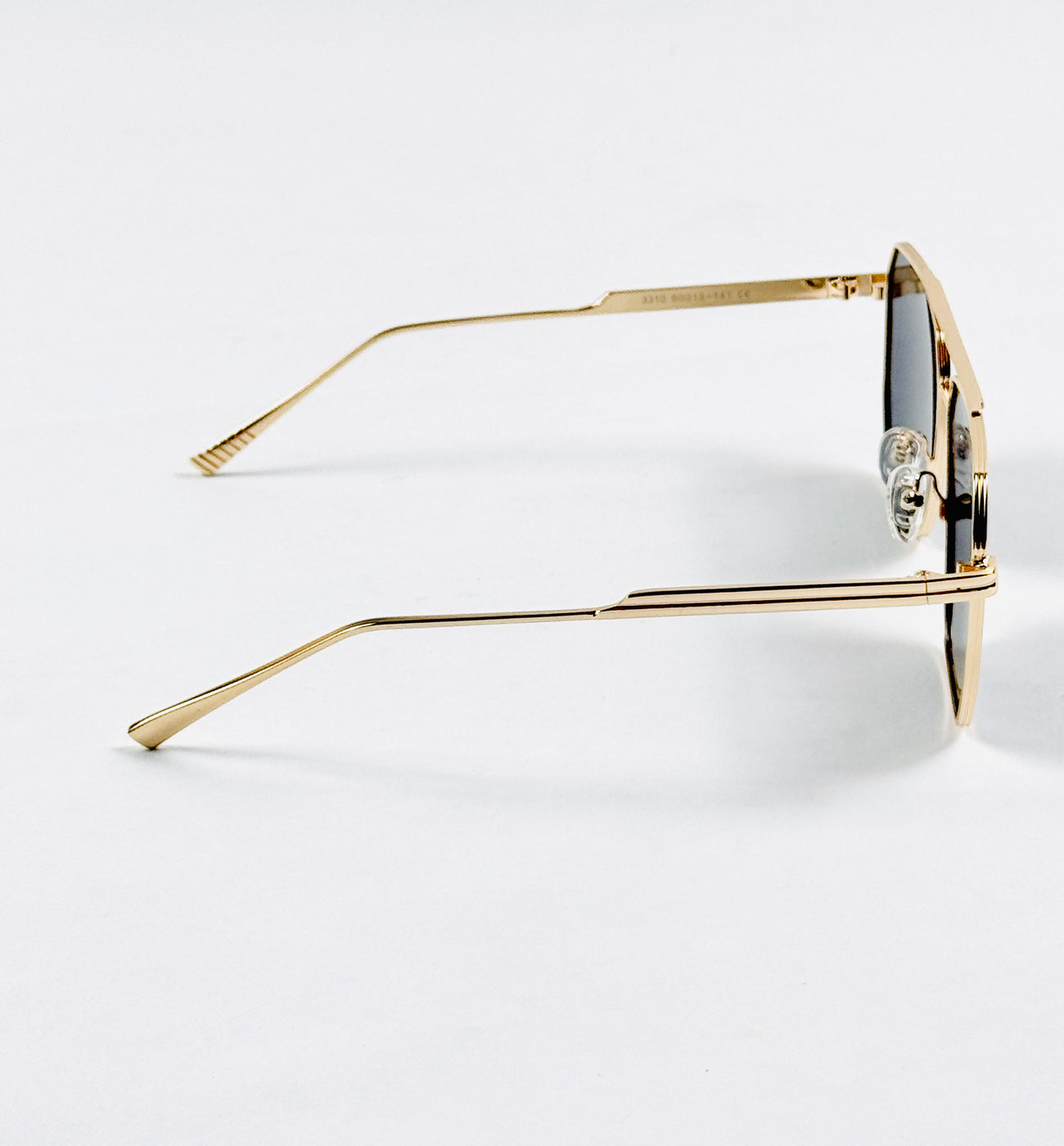 Bottega Veneta – 3310 – 60 – Golden Black – Metal – Sunglasses – Unisex