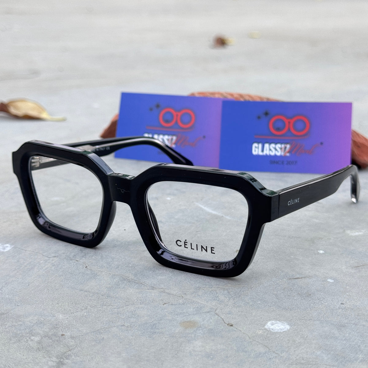 Celine – 9306 – 51 – Black –  Acetate - Optics – Unisex - Premium