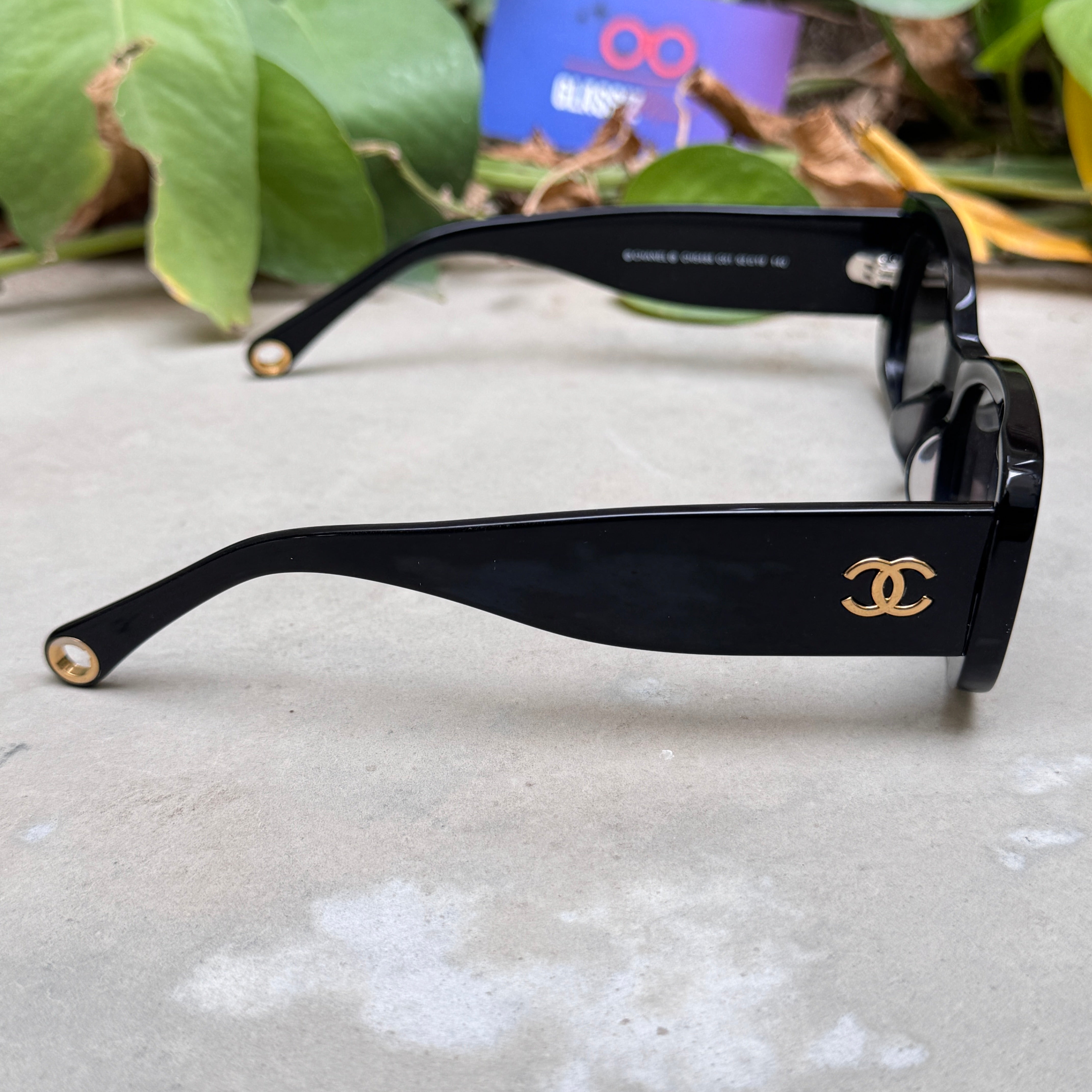 Chanel – 5488 - 52 – Black – Acetate - Sunglasses – Ladies - Premium