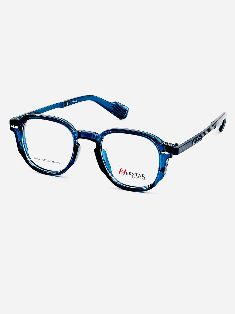 Moscot – 58002 – 48 – Blue - Acetate - Metal - Optics – Unisex -