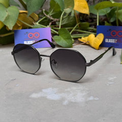 Prada – 410 – 56 – Green Gradient – Metal – Sunglasses – Unisex