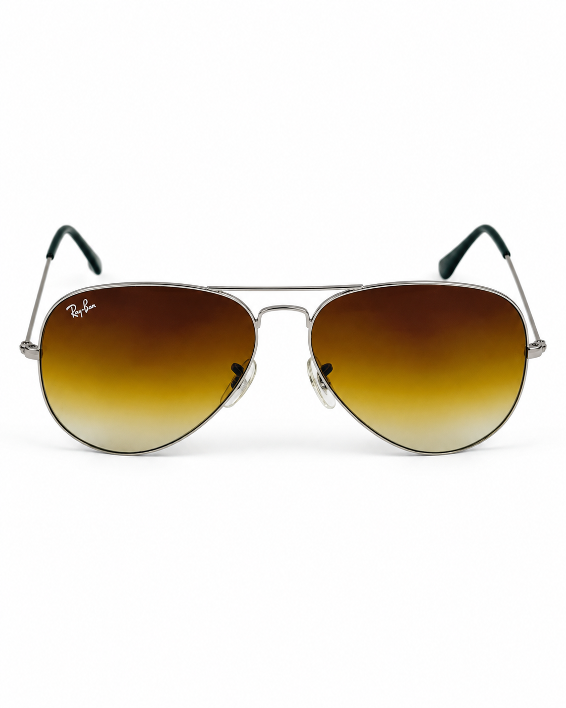 Rayban – 3026 – 62 – Silver Brown Gradient – Metal – Sunglasses – Unisex - Premium