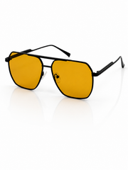 Bottega Veneta – 3310 – 60 – Yellow Black – Metal – Sunglasses – Unisex