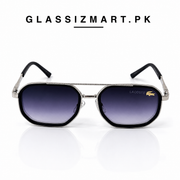 Lacoste – 9005 – 58 – Silver Black Gradient – Metal – Sunglasses – Unisex