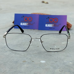 Police – 0301 – 54 – Silver Black – Metal - Optics – Unisex - Premium