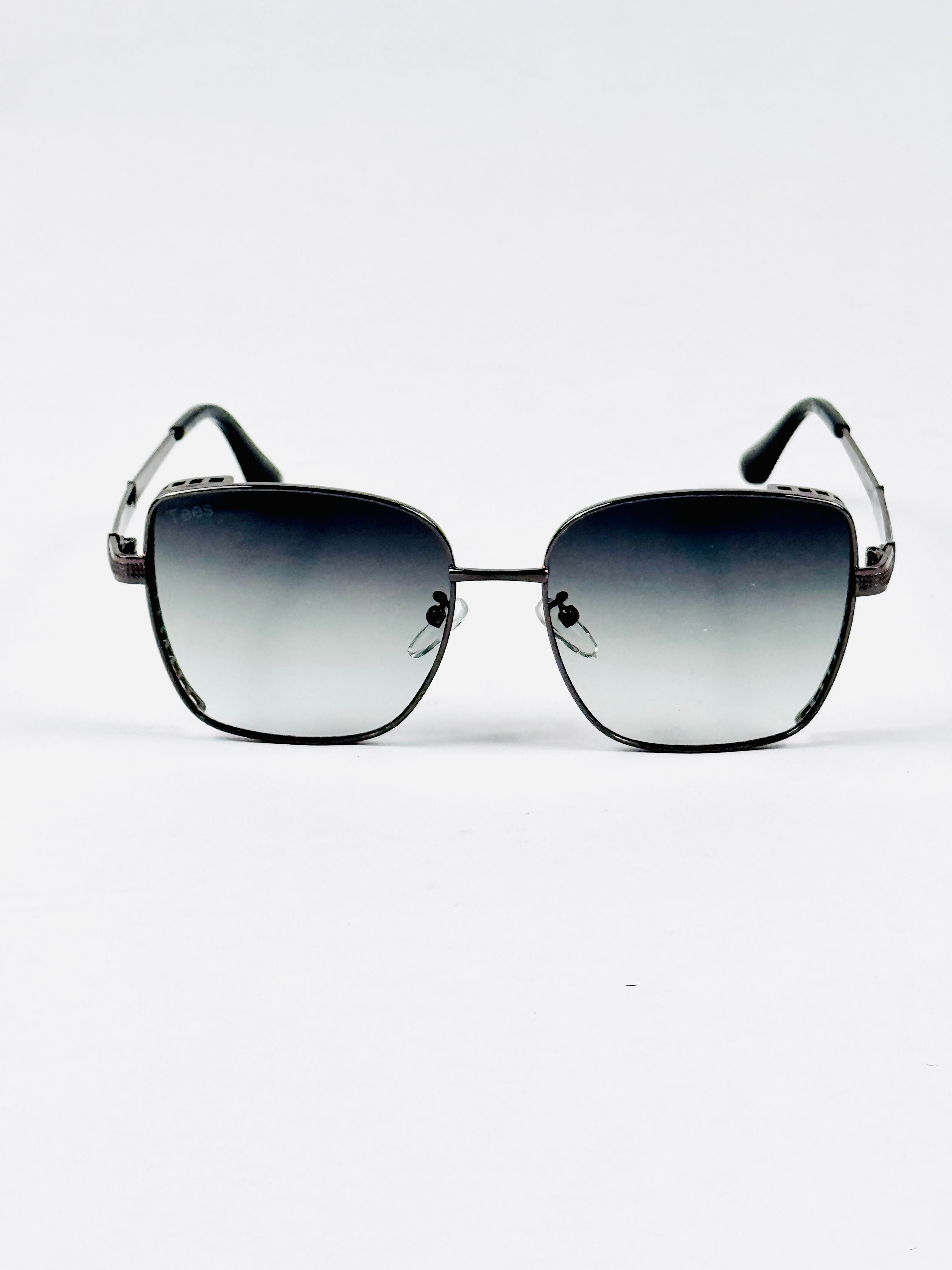 Tees – 2058 – 53 – Green – Metal – Sunglasses – Ladies